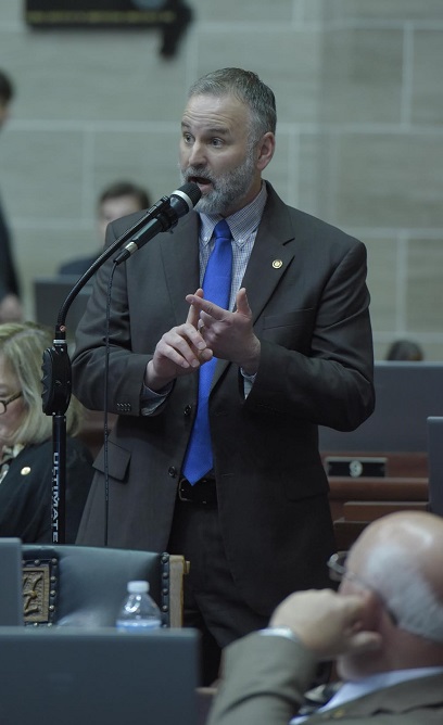 Representative Kevin Corlew said House Bill 151 will give Missourians a choice on whether to get a state-issued ID that complies with the federal Real ID Act of 2005. (photo; Tim Bommel, Missouri House Communications)